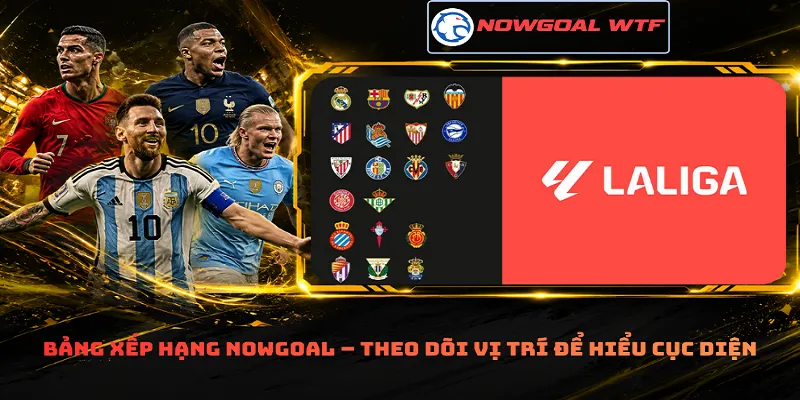 Bảng xếp hạng Nowgoal – Theo dõi vị trí để hiểu cục diện