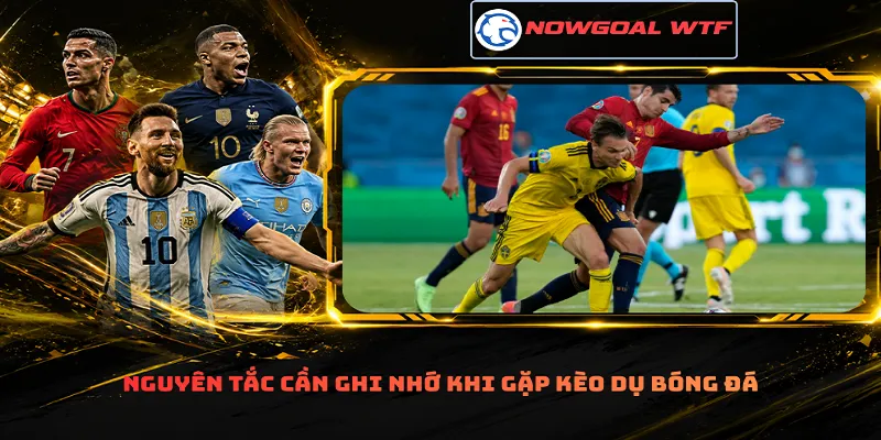 Nguyên tắc cần ghi nhớ khi gặp kèo dụ bóng đá