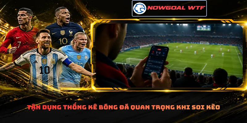 Tận dụng thống kê bóng đá quan trọng khi soi kèo