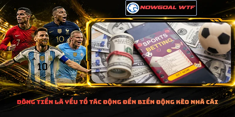 Dòng tiền là yếu tố tác động đến biến động kèo nhà cái