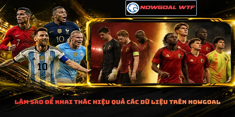 Làm sao để khai thác hiệu quả các dữ liệu trên Nowgoal?