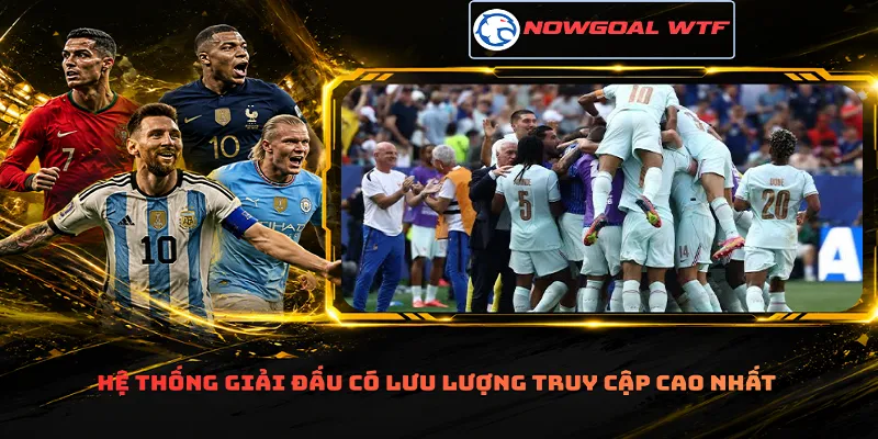 Hệ thống giải đấu có lưu lượng truy cập cao nhất
