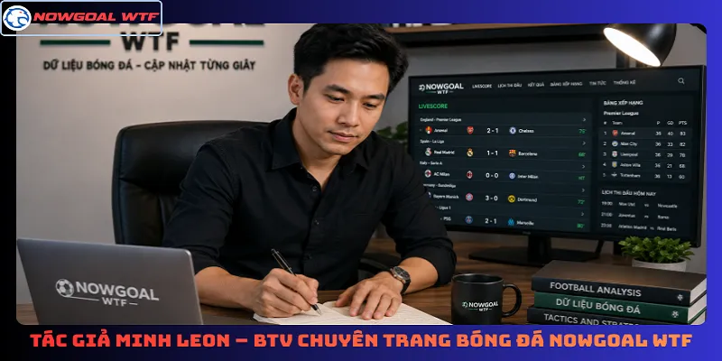 Tác giả Minh Leon – BTV chuyên trang bóng đá Nowgoal Wtf